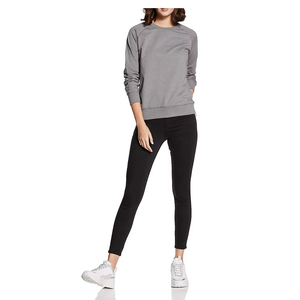 Vente en gros de sweatshirt à séchage rapide pour femmes 100 coton sweat-shirt de couleur personnalisée anti-boulochage sweats à capuche respirants pour femme - Product Image 5
