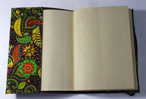 Pages de couverture en cuir recyclé souple faites à la main dessin carnet de croquis papier de riz cadeau OEM crayon cuir Journal cahier A5 - Product Image 4