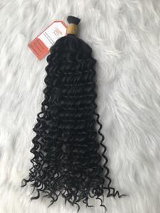 Vente en gros Extensions de cheveux Remy vierges sans trame alignées sur les cuticules complètes, Cheveux humains birmans en vrac non traités - Product Image 4