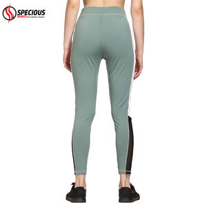 Leggings de Yoga para Mujer, Hechos a Medida, Servicio OEM, Cintura Alta, Transpirables, Sólidos, Elásticos en Cuatro Direcciones, Secado Rápido, Piernas Acampanadas, para Fitness, Gimnasio, Deporte - Product Image 2