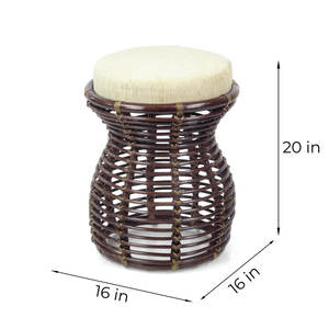 เก้าอี้หวายเน้นวัตถุตกแต่งสำหรับตกแต่งบ้าน - Product Image 4