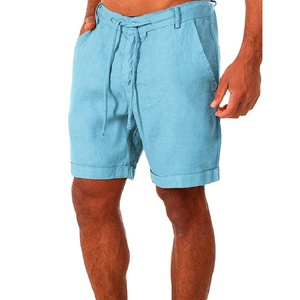 Pantalones cortos informales ODM de alta calidad para hombre, diseño personalizado, tejido de cintura media para uso en exteriores, pantalones cortos para hombre fabricados por Isha Industry - Product Image 4