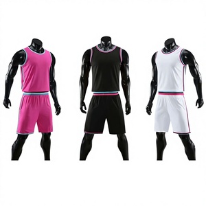Vêtements de Sport magiques pour femmes, Kit en Jersey, pour la course, le basket-ball, lacets contrastés de couleur, uniforme uni, combinaisons respirantes - Product Image 1