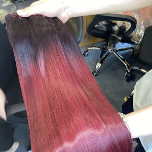 Super lujo suave barato precio de fábrica espejo hueso extensiones de cabello liso puro vietnamita pelucas de pelo crudo cutícula alineados pelo - Product Image 1