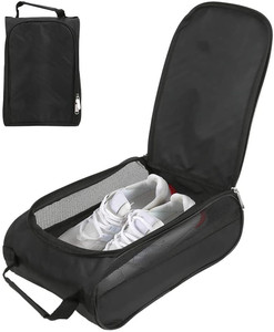 ... Bolsa organizadora de zapatos de golf con doble cremallera y asa de transporte para deportes al aire libre - Product Image 6