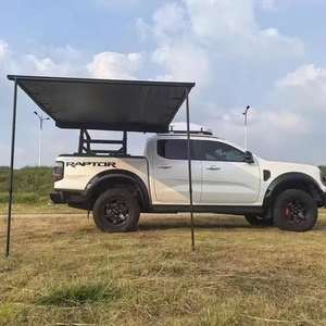 Auvent côté conducteur de voiture à 180 degrés OEM avec lumière LED résistant aux intempéries, abri solaire terrestre, accessoires d'extérieur - Product Image 3