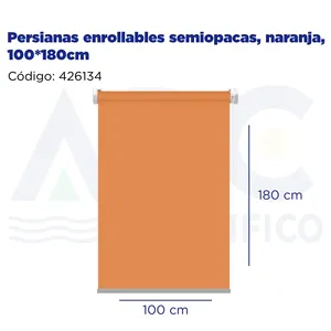Orangery Semi-opache motorizzate tapparelle 100*180cm di installazione incorporato modello orizzontale corda a molla elettrica disponibile - Product Image 2
