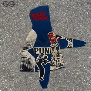 Vente en gros, sweat à capuche personnalisé avec impression 3d, sweat-shirts à capuche surdimensionnés pour hommes, sweats à capuche unisexes lourds avec impression en mousse et logo - Product Image 4