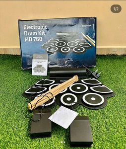 Tout nouveau kit de batterie électrique E-Drum avec équipement de sonorisation audio de livraison de porte (kit électrique) - Product Image 5