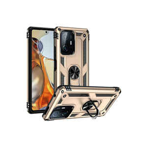 Coque de téléphone de luxe JoieCreatif Série Vega Or pour Xiaomi Mi 11T Pro 5G, fine, en plastique, protection électroplaquée, élégante pour filles - Product Image 1