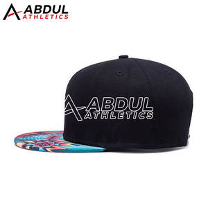 Casquette Snapback à visière plate réglable pour hommes et femmes, style streetwear, logo personnalisé, vente en gros - Product Image 2