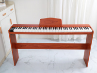 Piano Keyboard 88 Keys Wooden Plastic Digital Piano Electronic Keyboard Midi Mp3 Portable Wholesale