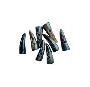 Attache en corne de buffle, artisanale, écologique, durable, naturelle, pour manteaux, vestes, pulls, vêtements ethniques - Product Image 3