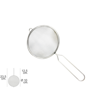 Passoire basique en acier inoxydable O/ 10 x 23,5 (H) cm. - Product Image 1