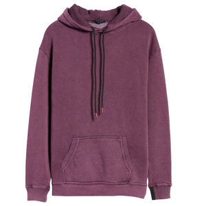 เสื้อมีฮู้ดการออกกำลังกายของผู้ชายผ้าคอตตอน100% ระบายอากาศได้ผ้าฟลีซป้องกันการเกิดขน - Product Image 5