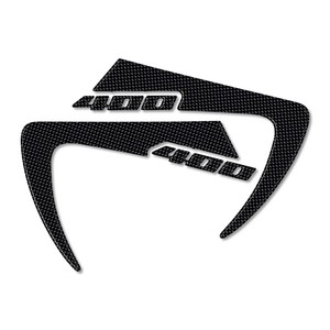 Adesivi Protettivi 3D in Gel per Moto Suzuki Burgman 400 2006-2016, Set da 2 Pezzi - Product Image 1