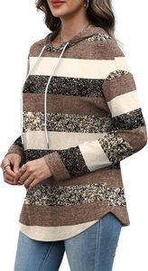 Sudadera con Capucha para Mujer, Estampado 3D, Bordado Frontal, Manga Larga, 100% Algodón, Ropa Urbana, Moda Otoño Invierno 2025 - Product Image 5