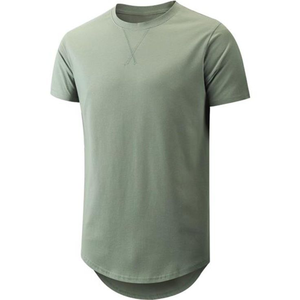 Mosaic Impex 2025 nuevo estilo sólido en blanco color verde logotipo personalizado impresión Algodón ligero camisetas de gran tamaño para hombres - Product Image 4