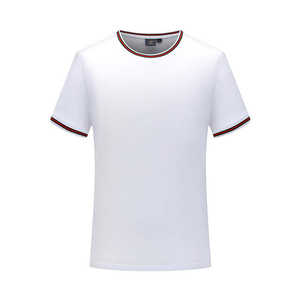 Top qualité hommes T-Shirts coton été T-Shirt noir Style à la mode T-Shirt couleur unie surdimensionné T-shirt hommes - Product Image 4