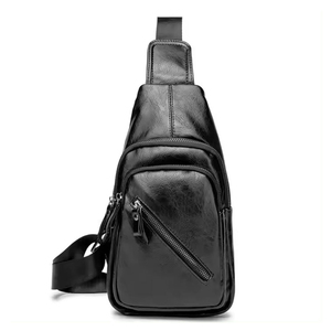 New Customizable Crossbody Backpack for <b>Men</b> Lightweight One Strap <b>Shoulder</b> Chest <b>Bag</b> Embroidery Wholesale Customized for Ladies - Product Image 1