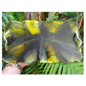 ถาดเสิร์ฟอาหารเรซิ่นอีพ็อกซี่ถาดเสิร์ฟน้ำชาอาหารเช้าดีไซน์เนอร์แบบปรับแต่งได้อย่างยั่งยืน - Product Image 5