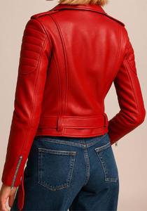 Nouvelle veste en cuir véritable pour homme, col montant, chauffante, séchage rapide, cuir souple, hiver - Product Image 2