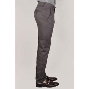 Pantalón Chino Casual JASHUS para Hombre con Logotipo Personalizado, Cintura Media, Tela Oxford, Cierre de Cremallera, Ligero, Recto, de Color Liso - Product Image 5