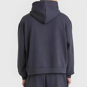 Vêtements décontractés pour hommes survêtements évasés de couleurs unies mode hivernale grande taille - Product Image 4