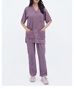 Vente flash : ensembles d'uniformes d'infirmière pour femmes, en tissu extensible doux et lavable, anti-rides, pour l'été - Product Image 1