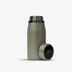600ml <b>Stainless</b> <b>Steel</b> Vacuum <b>Flask</b> with Temperature Display Double Wall Insulated Water Bottle for Office Travel and Daily Use - Product Image 2