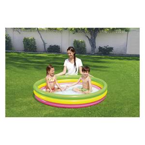Piscina Inflable Bestway Summer de 3 Anillos (152x30cm) Multicolor 51103 para Niños Pequeños - Product Image 4
