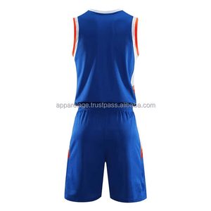 Maillot de basket-ball respirant confortable personnalisé imprimé uniforme de sublimation pour les jeux formation basket-ball personnalisé personnalisé - Product Image 4