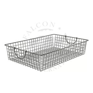 Stylish Wire Powder Coated <b>Matte</b> Basket with <b>Handle</b> Versatile Storage Solution Perfect for <b>Kitchen</b> - Product Image 4