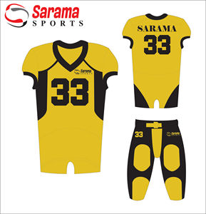 ชุดเสื้อเจอร์ซีย์เล่นฟิตเนสขนาดพลัสเสื้อฟุตบอลแบบอเมริกันพิมพ์ลายมืออาชีพโรงงาน OEM - Product Image 1