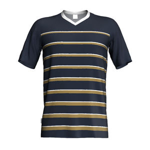 เสื้อฟุตบอลราคาโรงงาน ดีไซน์ล่าสุด คุณภาพสูง เสื้อฟุตบอลยูนิเซ็กซ์ ขายส่ง รับผลิตตามแบบ OEM ผ้าโพลีเอสเตอร์ 100% แห้งเร็ว - Product Image 5