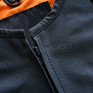 Gilet de course taille XL de haute qualité pour hommes, vêtements de sport personnalisés, mode avec haut en cuir imperméable et confortable, gilet de moto pour hommes - Product Image 4