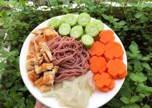 บะหมี่ข้าวกล้องขายดี ทำจากแป้งธัญพืช แบบแห้ง บรรจุในถุง อายุการเก็บรักษา 18 เดือน เก็บที่อุณหภูมิห้อง - Product Image 6