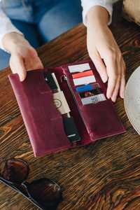 2025 Pakistan Vintage Female Genuine Leather <b>Wallet</b> Open Closure Durable Portable Long Clutch <b>Card</b> <b>Holder</b> <b>for</b> Women LBW-0179 - Product Image 2