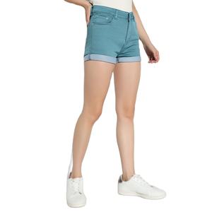 กางเกงยีนส์ขาสั้นผู้หญิงขายดี เอวสูง ระบายอากาศ ทรงเข้ารูป มีทุกขนาด แฟชั่น - Product Image 5