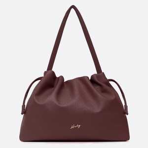 กระเป๋าถือสะพายไหล่แบบมีเชือกผูกสำหรับผู้หญิง รุ่นใหม่ล่าสุด หนังสังเคราะห์คุณภาพพรีเมียม ขนาดใหญ่ แฟชั่น - Product Image 1