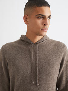 Sweat à capuche décontracté pour homme 100% coton zippé style confortable pour l'hiver - Product Image 2