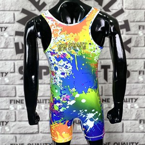 เสื้อกล้ามมวยปล้ำสำหรับผู้ชายผู้หญิงและเด็กเสื้อกล้ามมวยปล้ำแบบปรับแต่งได้ - Product Image 3