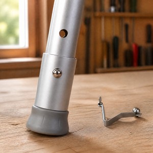 Clip a Molla a V con Doppia Testa e Tappo in Gomma, Nichelato, Vendita all'Ingrosso, Clip per Tubi Hardware da Fabbrica - Product Image 6