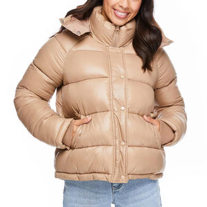 Chaqueta de burbujas de patrón sólido multicolor para mujer a la venta/100% Material de poliéster hecho chaqueta de burbujas diseño personalizado - Product Image 1