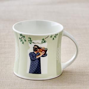 Ensemble de tasses à thé en céramique Tasse et soucoupe en porcelaine par faizacraft - Product Image 1