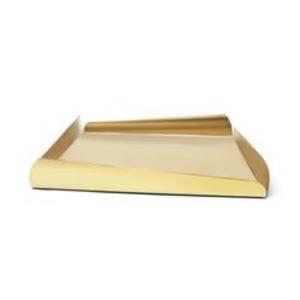 Plateau de service en acier inoxydable résistant aux taches pour les présentations de table de pique-nique intérieur et extérieur ou de fête de famille - Product Image 1
