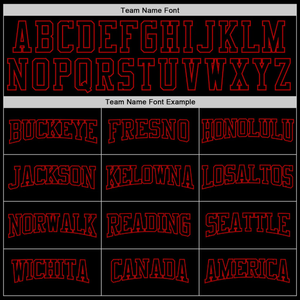 Sudadera con Capucha Sublimada Personalizada en Rojo y Negro, Sudadera con Nombre de Equipo, Ropa Deportiva Personalizada con Logotipo, Diseño Personalizado para Hombre y Mujer, Venta OEM - Product Image 5