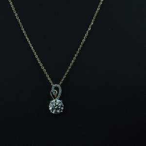 Premium Women's 2.10ct Lab Grown Diamond Light Weight Pendant Gold Rose Gold Silver Round Igi Sgl Wholesale Oem Odm - Product Image 2