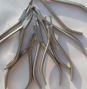 Instrumento quirúrgico de ortodoncia Dental profesional, alicates de corte hueco Manual para instrumentos de formación y contorno de bucle de alambre de arco - Product Image 6