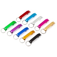 Ouvre-bouteille personnalisé en métal aluminium bière porte-clés personnalisé avec votre Logo